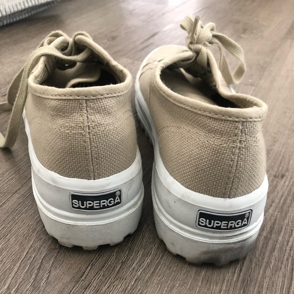 Superga chunky heel platform shoe - Picture 2 of 3